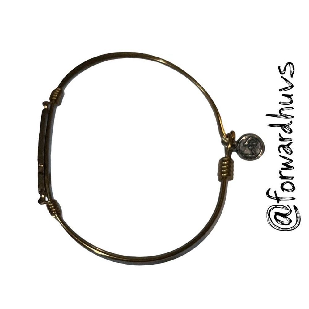 Luca & Danni Cross Bangle Bracelet - Picture 4 of 9